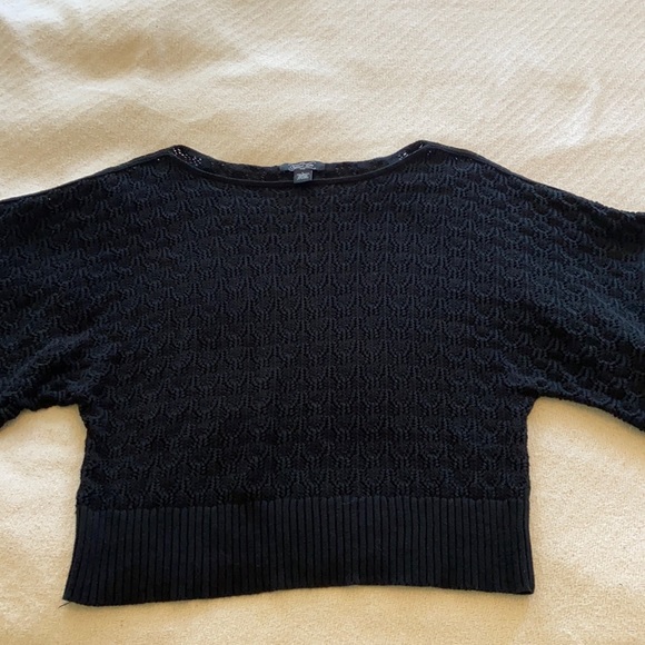 LAST CHANCE •Crystal-Kobe• Cotton Batwing Sweater - Picture 2 of 5